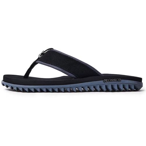 Chinelo Dedo Kenner Kivah Cushy Preto e Cinza Masculino