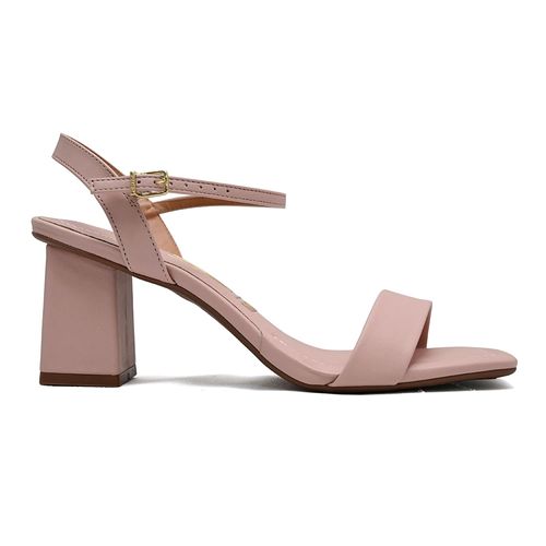 Sandália Salto Vizzano Rosa Feminino