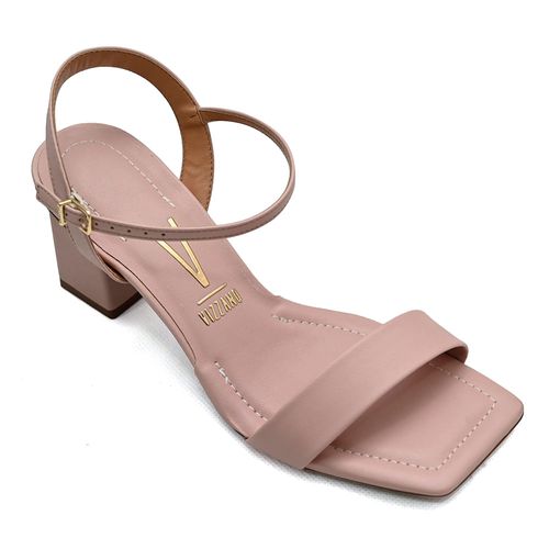 Sandália Salto Vizzano Rosa Feminino