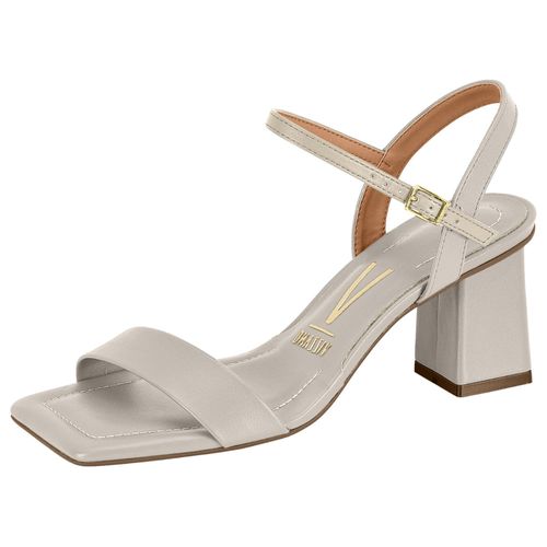 Sandália Salto Vizzano Cinza Feminino