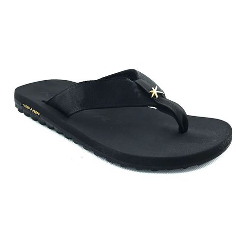 Chinelo Dedo Kenner Kivah Gold Preto Masculino