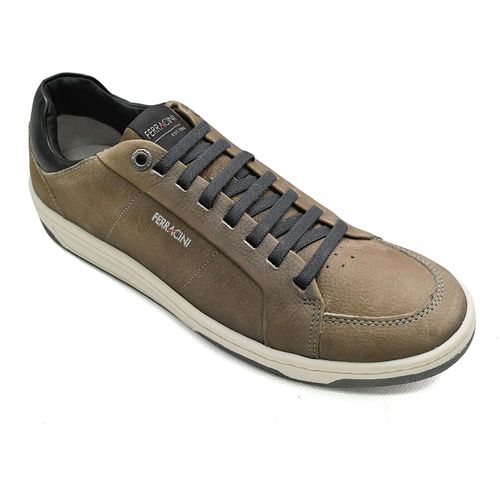 Sapatênis Casual Ferracini Vox Cinza e Preto Masculino