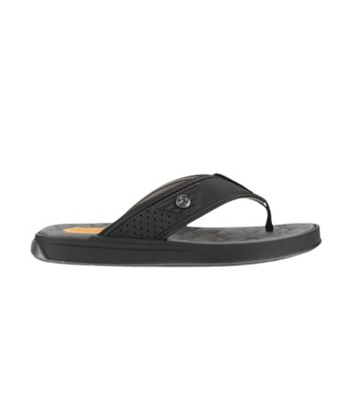 Chinelo Dedo Cartago Nápoles IV Preto e Cinza Masculino