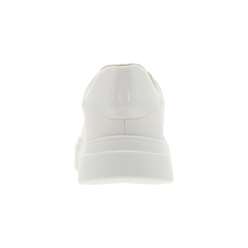 Tênis Casual Flatform Moleca Branco Feminino