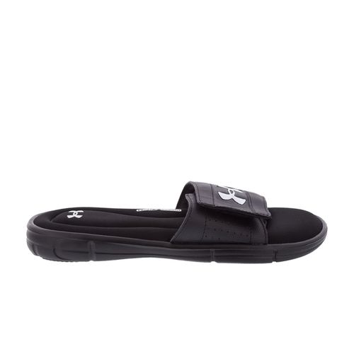 Chinelo Slide Under Armour Ignite Preto e Branco Masculino