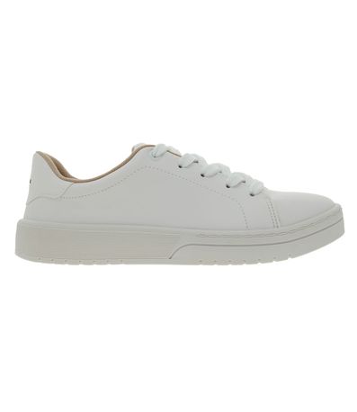 Tênis Casual Moleca Branco Feminino
