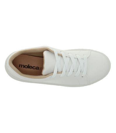 Tênis Casual Moleca Branco Feminino