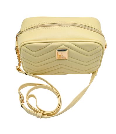 Bolsa Vizzano Amarela Feminina