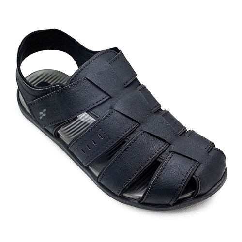 Sandália Flats Itapuã Preta e Grafite Masculina