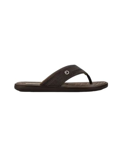 Chinelo Dedo Cartago Veneto III Marrom Masculino