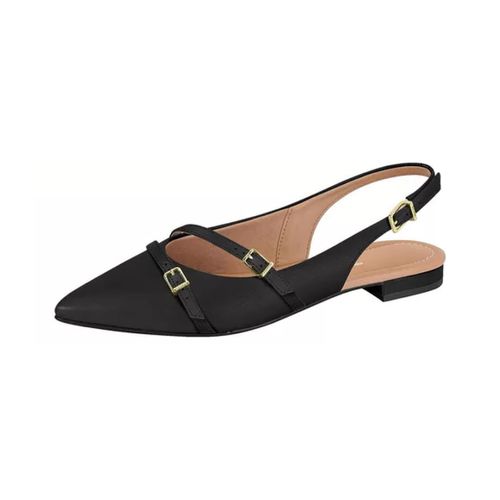 Sapato Chanel Vizzano Preto Feminino