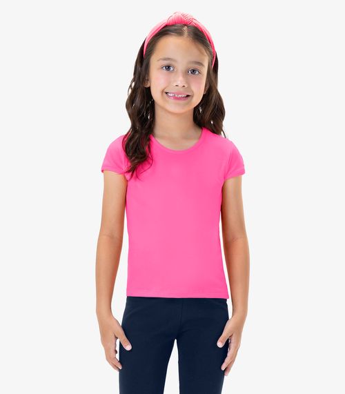 Blusa Infantil Menina Rovi Kids Rosa