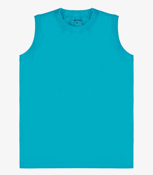 Regata Básica Infantil Masculina Rovitex Kids Azul