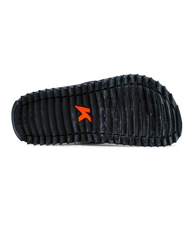 Chinelo Dedo Kenner Kivah Fluminense Preto e Branco Masculino