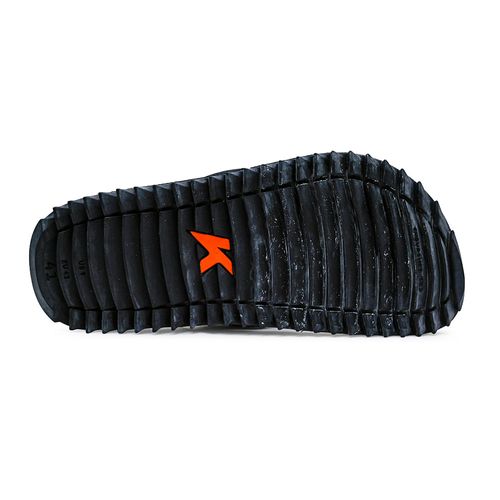 Chinelo Dedo Kenner Kivah Fluminense Preto e Branco Masculino