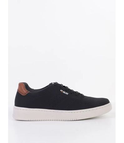 Sapatênis Casual Pegada Preto Masculino
