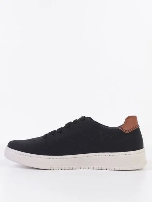 Sapatênis Casual Pegada Preto Masculino