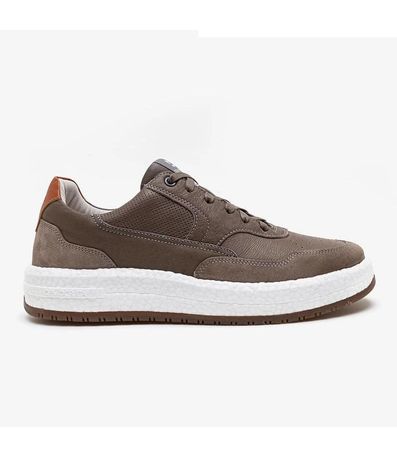 Sapatênis Casual Democrata Drake Pulse Marrom Masculino