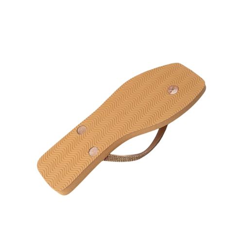 Chinelo Dedo Rafitthy Ouro Feminino