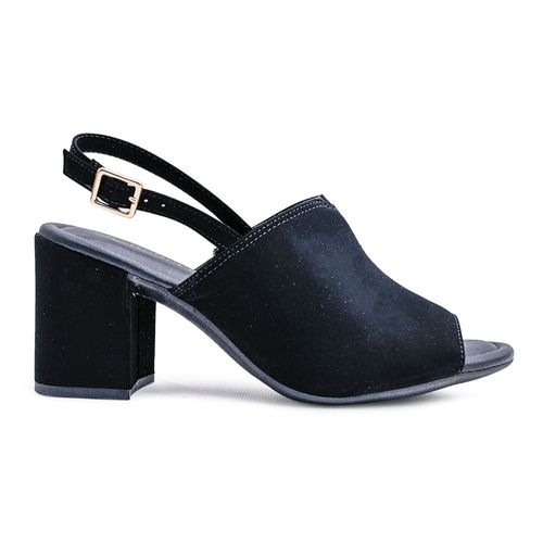Sandália Salto Bebecê Preto Feminino