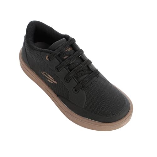 Tênis Casual Mormaii Free Preto e Marrom Juvenil Masculino