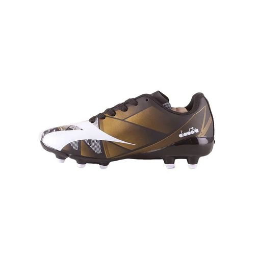 Chuteira Campo Diadora Preto e Dourado Masculino