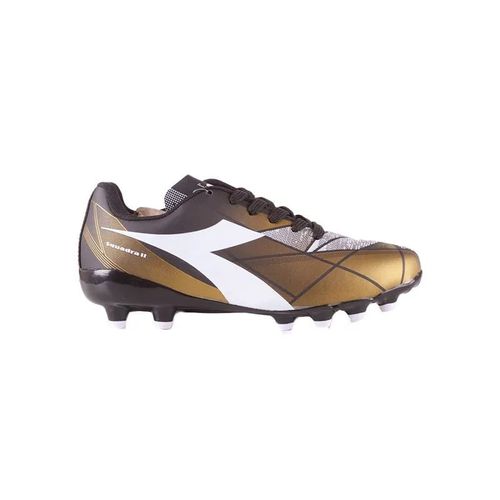 Chuteira Campo Diadora Preto e Dourado Masculino