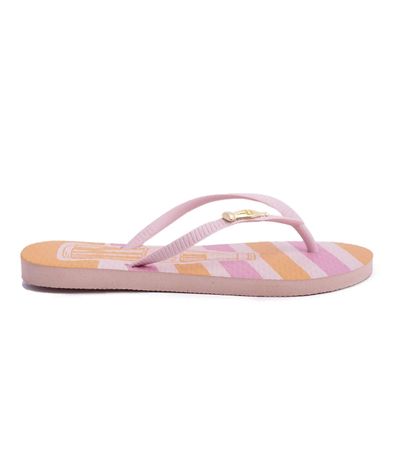 Chinelo de Dedo Rosa Coca Cola Feminino