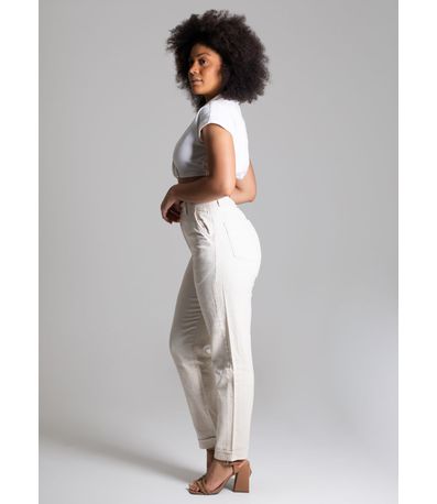 Calça Linho Sawary Reta - 275472