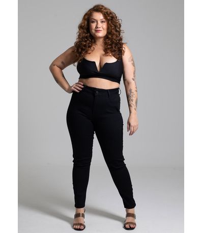 Calça Sarja Sawary Plus Size  Super Lipo - 265870