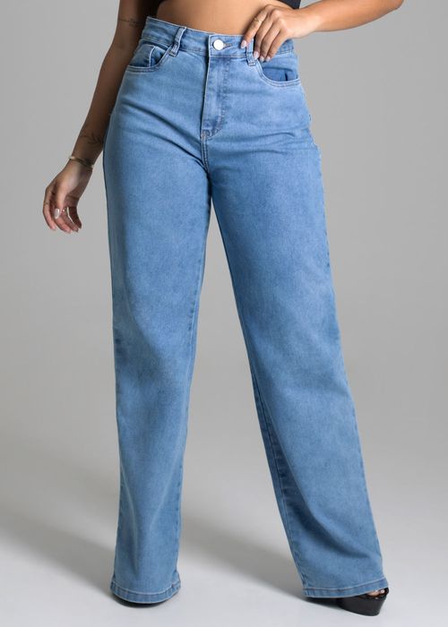 Calça Sawary Jeans Wide Leg - 277591
