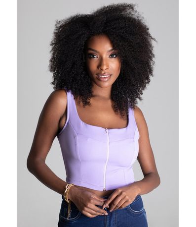 Cropped Sawary Lilas - 276391