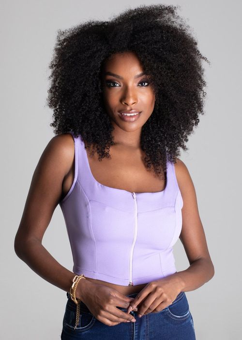 Cropped Sawary Lilas - 276391
