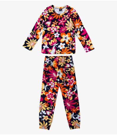 Pijama Infantil Menina Estapado Select Azul