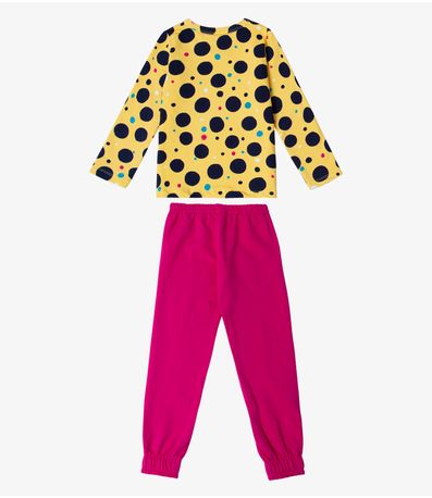 Pijama Infantil Menina Select Amarelo