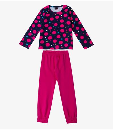 Pijama Infantil Menina Select Azul