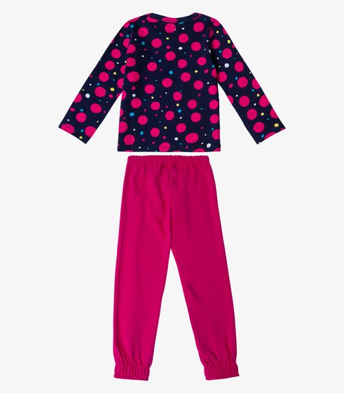 Pijama Infantil Menina Select Azul