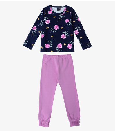Pijama Infantil Menina Select Preto