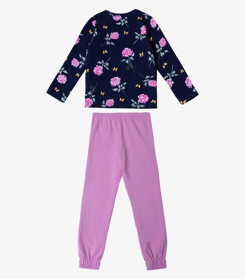 Pijama Infantil Menina Select Preto