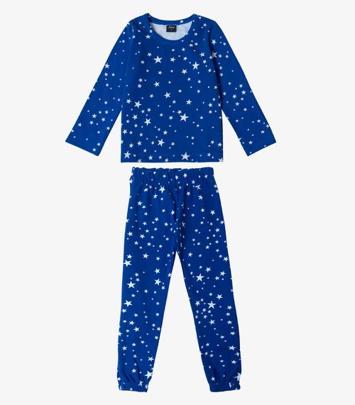 Pijama Infantil Menina Estapado Select Azul