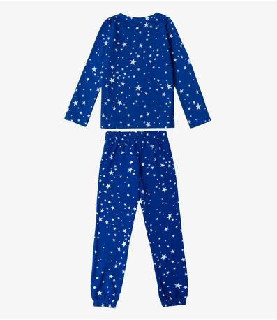 Pijama Infantil Menina Estapado Select Azul