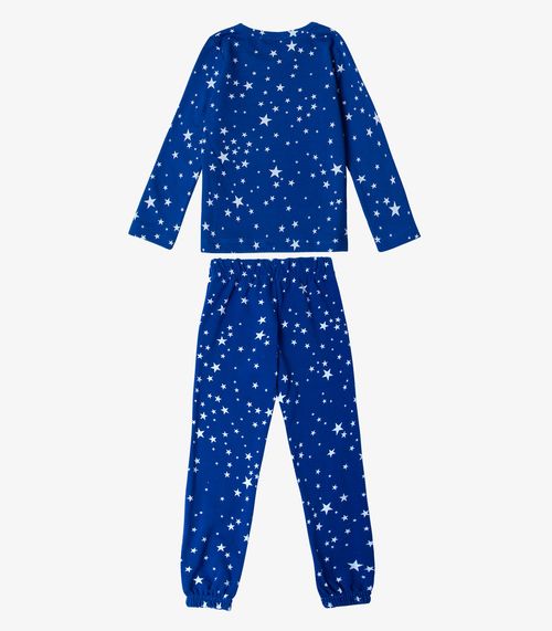 Pijama Infantil Menina Estapado Select Azul