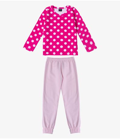 Pijama Infantil Menina Select Rosa