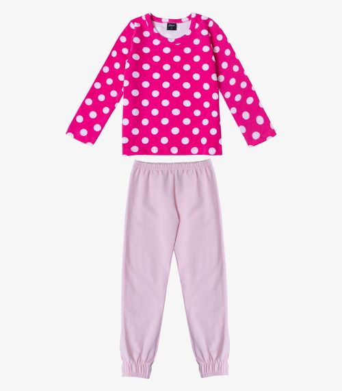 Pijama Infantil Menina Select Rosa
