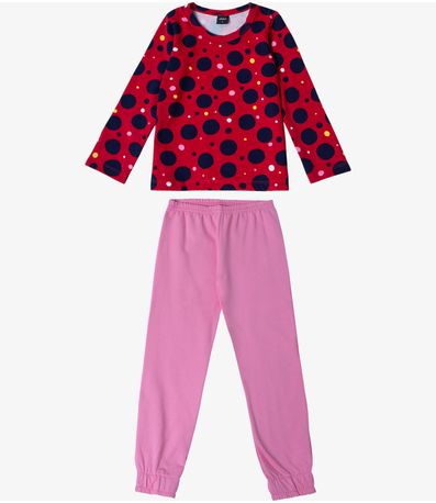 Pijama Infantil Menina Select Vermelho