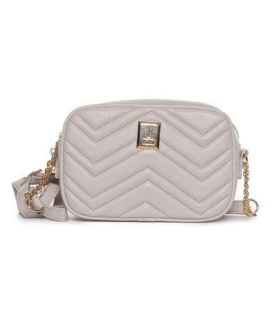 Bolsa Vizzano Tira Colo Cinza Feminina