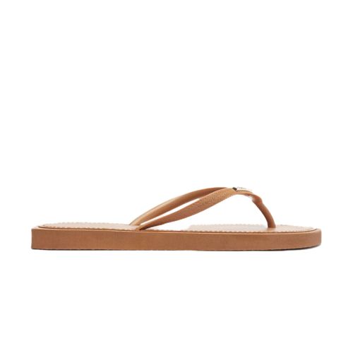 Chinelo Dedo Brizza Marrom Feminino
