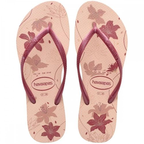 Chinelo Dedo Havaianas Slim Organic Rosa Feminino