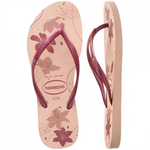 Chinelo Dedo Havaianas Slim Organic Rosa Feminino