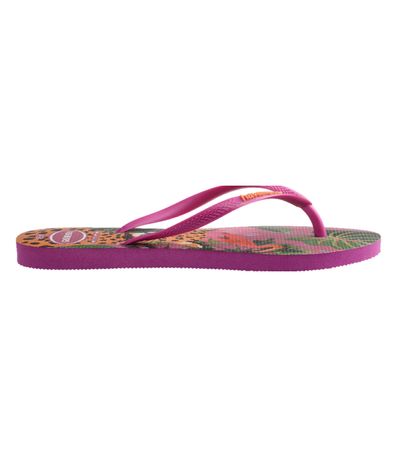 Chinelo Dedo Havaianas Slim Summer Bliss Rosa Feminino